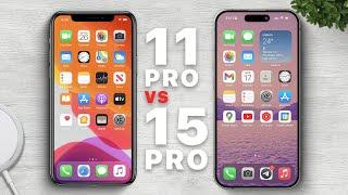 iPhone 15 Pro vs 11 Pro - WORTH 3X MORE?