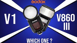 Godox V1 vs Godox v860 III, which one is better?