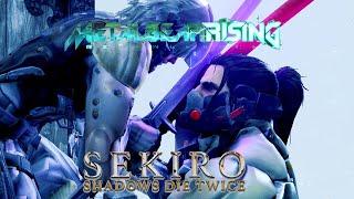 Sekiro - Ultimate Jetstream Sam (Metal Gear Rising + For the Sake Ashina No HUD Boss Fight)