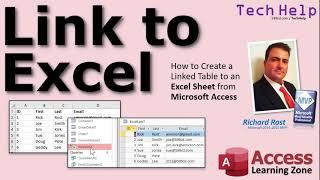 How to Link Microsoft Access to a Microsoft Excel Workbook to Read Live Data without Importing