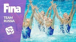 Team Russia - The golden team in Synchronised Swimming