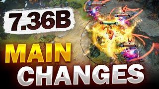 Dota 2 NEW 7.36b Patch - Main Changes!