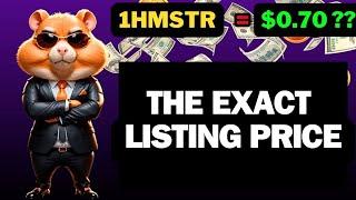 The Exact Hamster Kombat Token Price!