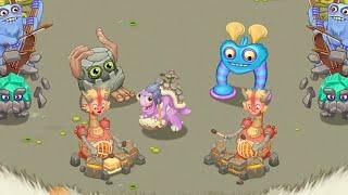 Torrt, Tribal Noggin, Tribal Scups, And Furnoss || My Singing Monsters