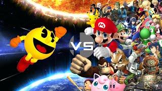 SSB4 Montage - Pac-Man vs Smash Bros