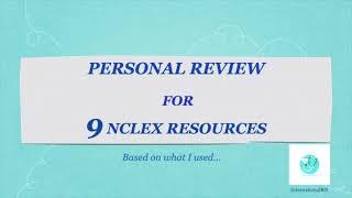 Nurse Akosua: NCLEX Resources Review