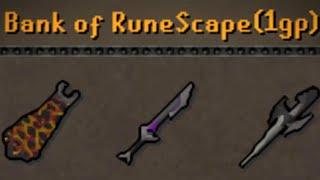 Runescape, but I only have 3 items