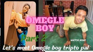 English conversation with Omegle boy tripto pal  #english #spokenenglish #speakenglish