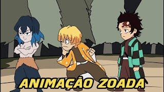 DEMON SLAYER - É UMA MENINA? (ANIMAÇÃO ZOADA)