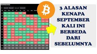 SEPTEMBEAR KALI INI AKAN BERBEDA UNTUK BTC? INI 3 ALASANNYA KENAPA !!!