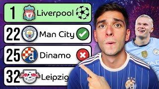 REACTING to my UEFA Champions League 2024/25 Predictions