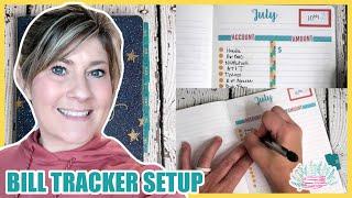 JULY 2023 MONTHLY BILL TRACKER SETUP | BUDGETING