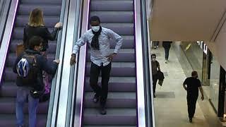 Simple demonstration of how to use Escalator (Etectric stairs) | Anthony Baidoo