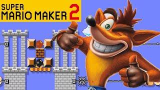 Super Mario Maker 2: Crash Bandicoot: Road to Nowhere Showcase