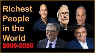 Richest People in the World | Bar chart race | Graph race | 2000-2020