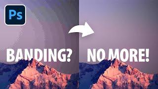 3 EASY Steps to Remove Banding in Photoshop!