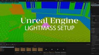 How to set Lightmap for the best light in Unreal Engine 5 | Interior & exterior in Unreal Engine