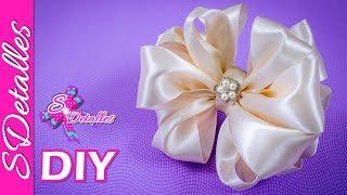 How to make Ribbon Bows: Octopus Bow | Video# 72 | SDetalles | DIY