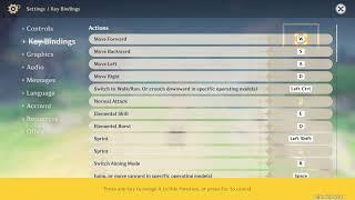 GENSHIN Impact - How to Customize Key Binds? | Tailor Your Controls