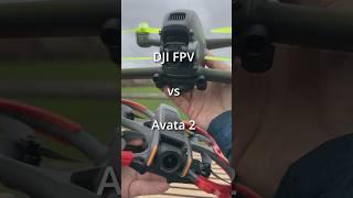 Windy-Day Drone Test: DJI FPV vs Avata 2! #dji #drone #shorts