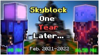 One Year of Skyblock Progression in One Video | Hypixel Skyblock