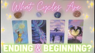 ️What Cycles Are ENDING & BEGINNING In Your Life? Pick-a-Card 