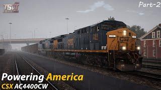 Powering America Part 2 : CSX Heavy Haul : Train Sim World 2020 1080p60fps