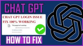 HOW TO FIX  ERROR CHAT GPT TOO MANY REDIRECTS FIX  How to Fix Chatgpt Too Many Request Error