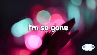 Tate McRae - i'm so gone (Clean - Lyrics)