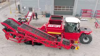 The first RED ASA-LIFT Selfpropelled harvester