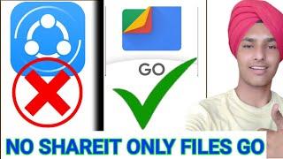 SHAREIT KI JAGAH INDIAN APP | HOW TO USE GOOGLE FILES GO APP | 59 APPS BAN  | INDIAN APP