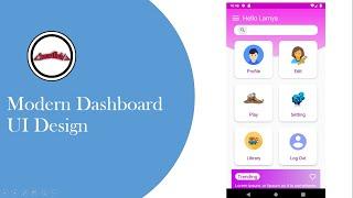 Modern Android Dashboard UI design | UI design | Android Studio | SmartHub