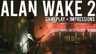 Alan Wake 2 Gameplay and Impressions...