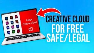 How to Get Adobe Creative Cloud for FREE Forever  (No Cracks, No Pirating)