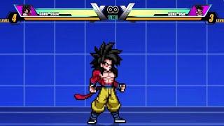 Goku SSJ4 by BloodBathAnime V2 - Mugen Jus Char