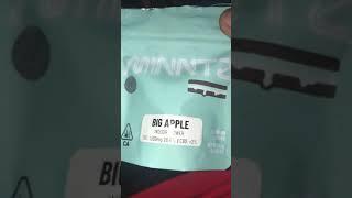 MINNTZ Big Apple Strain Review , NOT FOR KIDS UNDER AGE OF 21