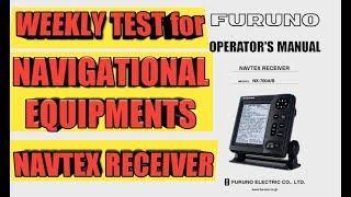 NAVTEX RECEIVER - NAVIGATIONAL EQUIPMENTS - Weekly Test Tutorial #3