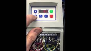 Lenze ACTech VFD programming and wiring