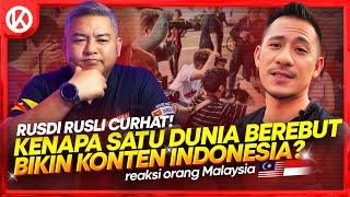 Org Malaysia Curhat‼️ Kenapa Seluruh Dunia Bikin Konten Tentang Indonesia?  Reaction