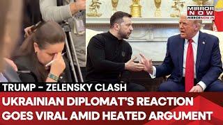 Ukrainian Ambassador Oksana Markarvoa’s Reaction Goes Viral Amid Trump - Zelensky’s Heated Argument