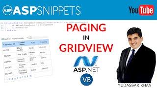 Paging in ASP.Net GridView using VB.Net