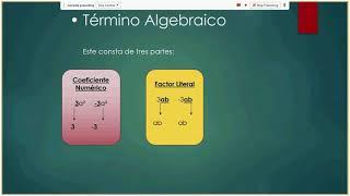 Matemática - Expresiones algebráicas - URANI 2018 - Tutor: Víctor Cruz