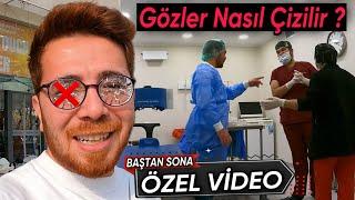 GÖZLERİMİ ÇİZDİRDİM !! BAŞTAN SONA YAŞADIĞIM HER ŞEY  | @Venividigozgrup