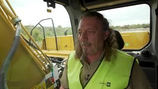 Cat Kettenbagger 320 e-Fence – Tech Talk mit Besi