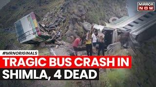 Shimla Accident | 4 Dead After Bus Falls Into Gorge; How Did  Govt Respond? | Himachal Pradesh News