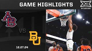 Arlington Baptist vs. #25 Baylor Game Highlights | 2024-25 Big 12 Men's Basketball