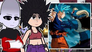 Universe 11 and 6 React to Goku || Dragon ball super - GC