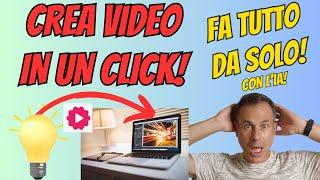 Come CREARE VIDEO da un'IDEA o da un TESTO grazie all'Intelligenza Artificiale: tutorial Fliki.Ai