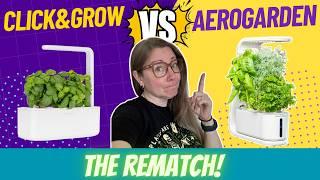 Hydroponic Rematch: Click & Grow 3 vs. AeroGarden Sprout – Who Reigns Supreme?