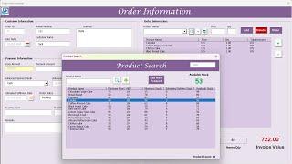 Order Management System V1.0 in Excel